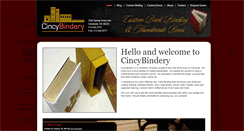 Desktop Screenshot of cincybindery.com